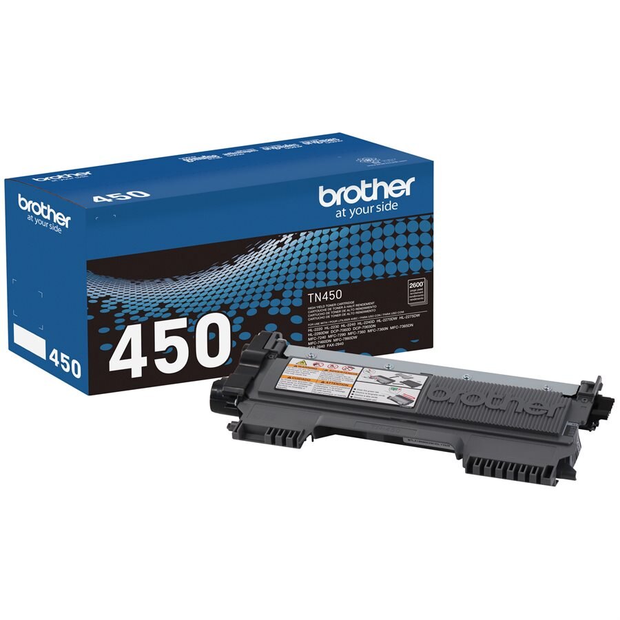Brother TN450 OEM Toner Black 2.6K